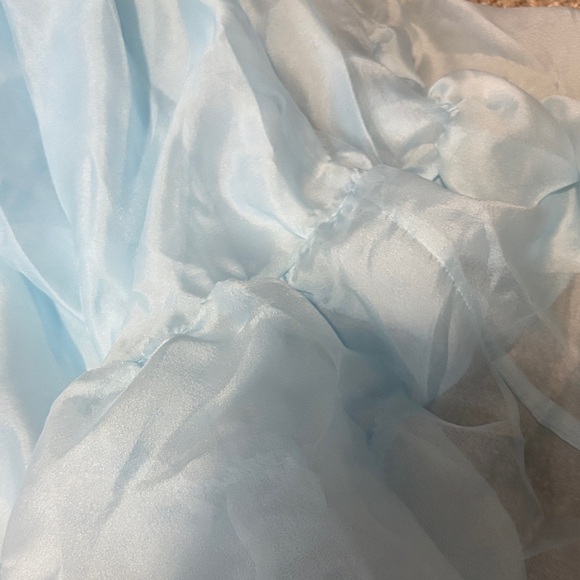 Wild Fable Light Blue Midi Dress - Picture 10 of 10